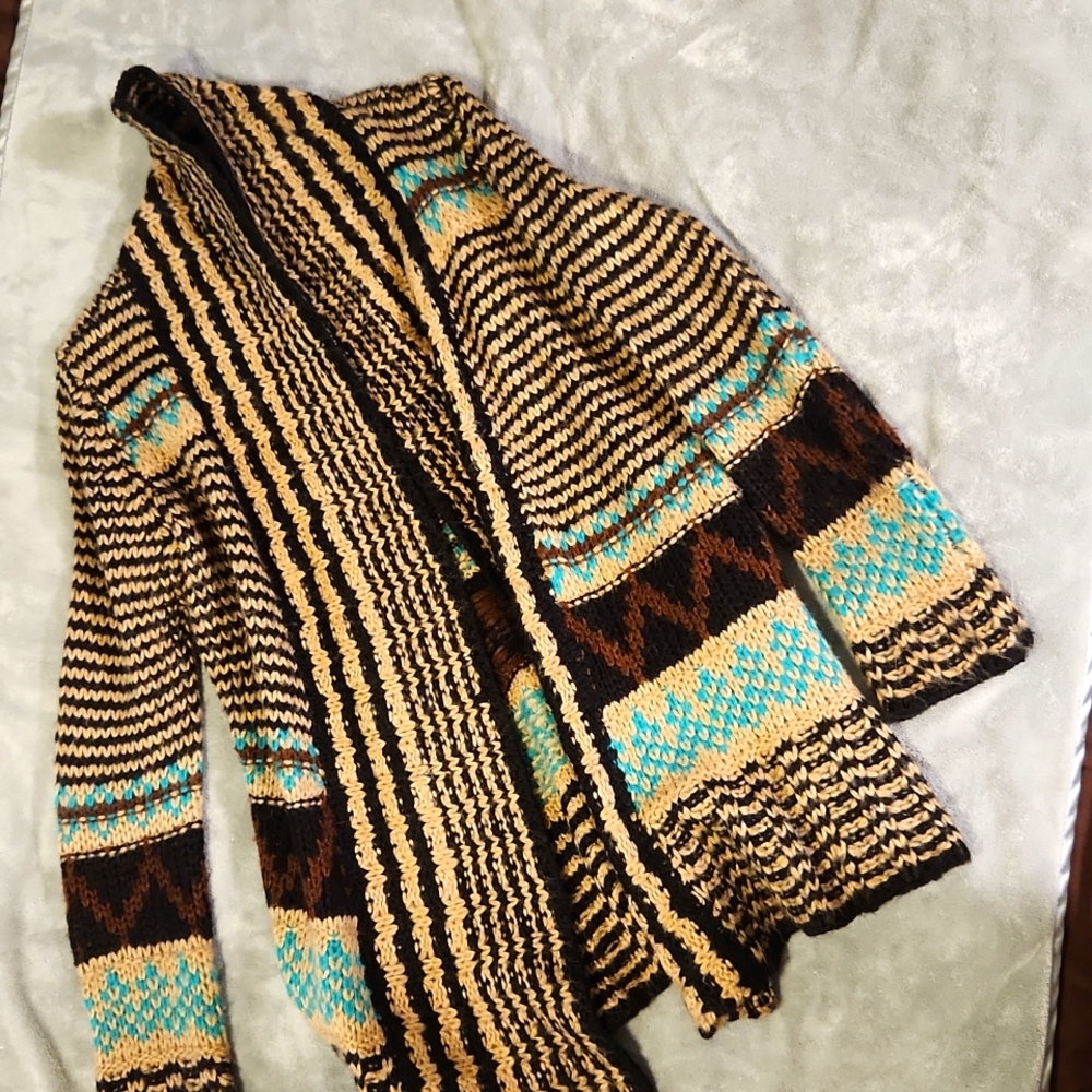Pink Rose open front cardigan